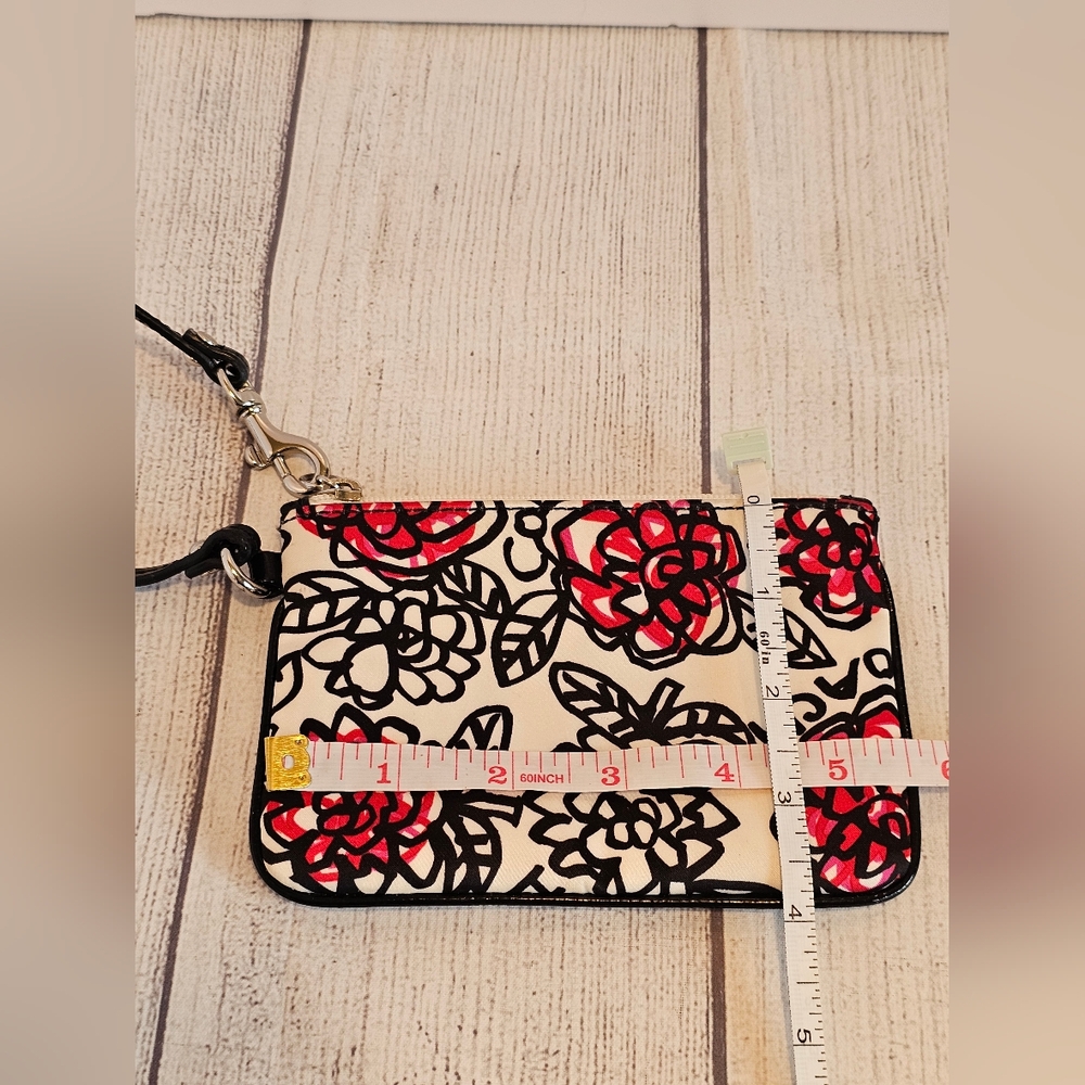 Coach Poppy Daisy Floral Graffiti Wristlet - Picture 6 of 6